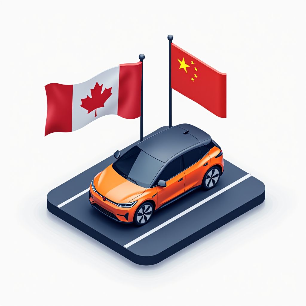 Canada Lowers Barriers for Chinese Electric Vehicles in Strategic Trade Shift